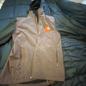 NFL Cleveland Browns Rain Jacket/Windbreaker